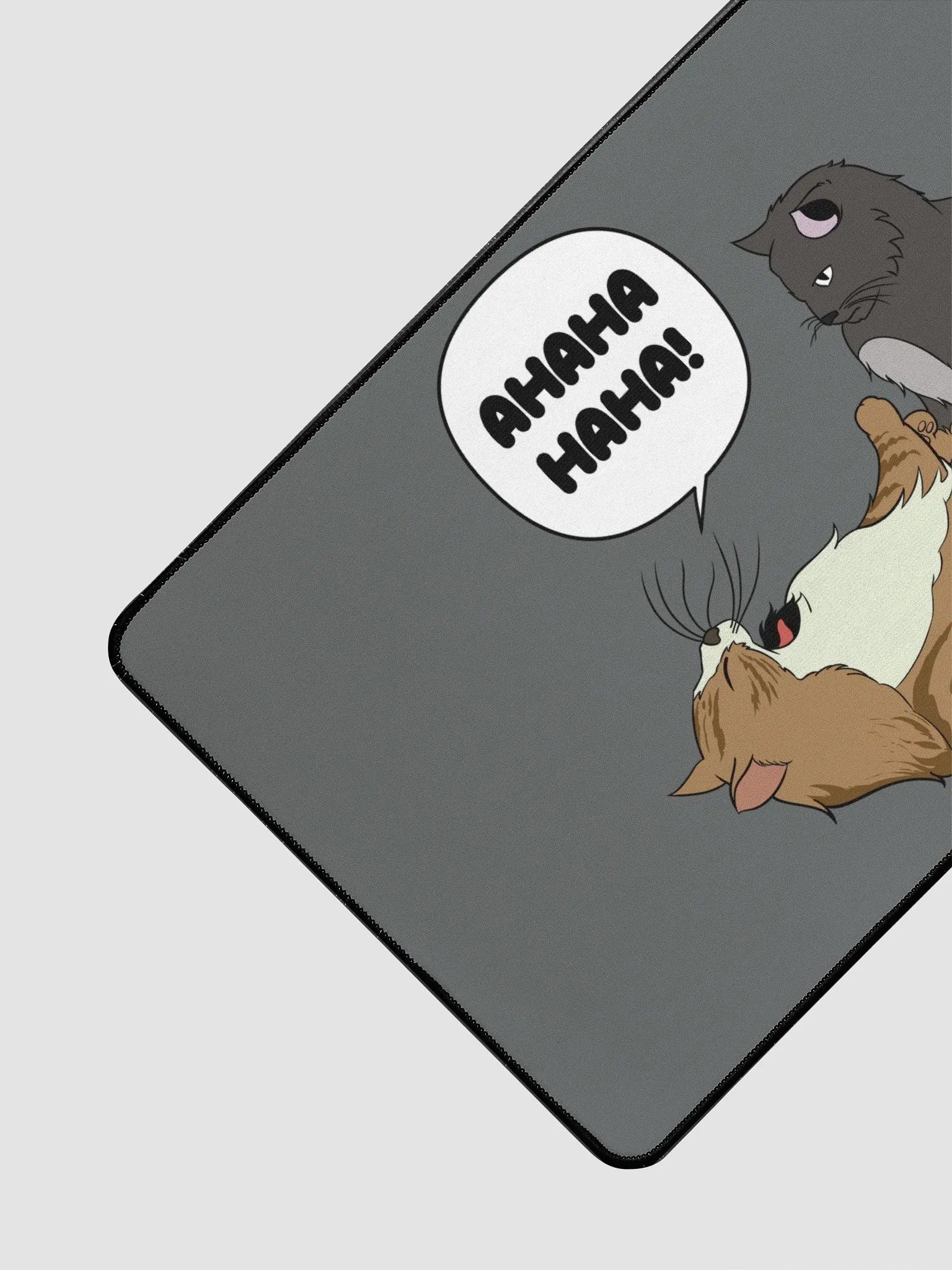 HAHA Cat - Gaming Mousepad (15.5x31.5) product image (1)
