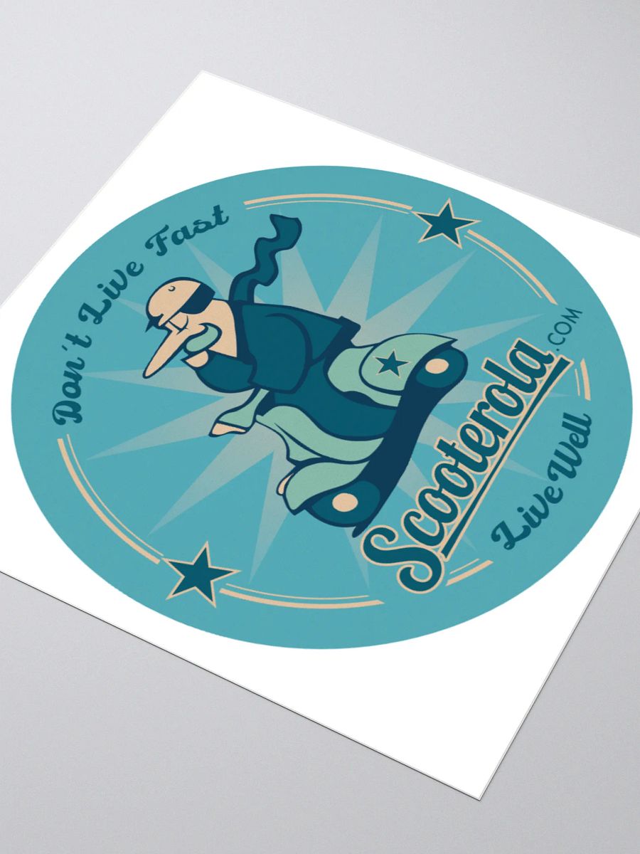 Mr Scooterola Kiss Cut Stickers product image (3)