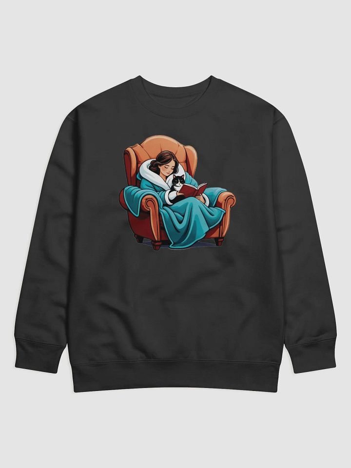 Cozy Reading Time Sweatshirt product image (1)