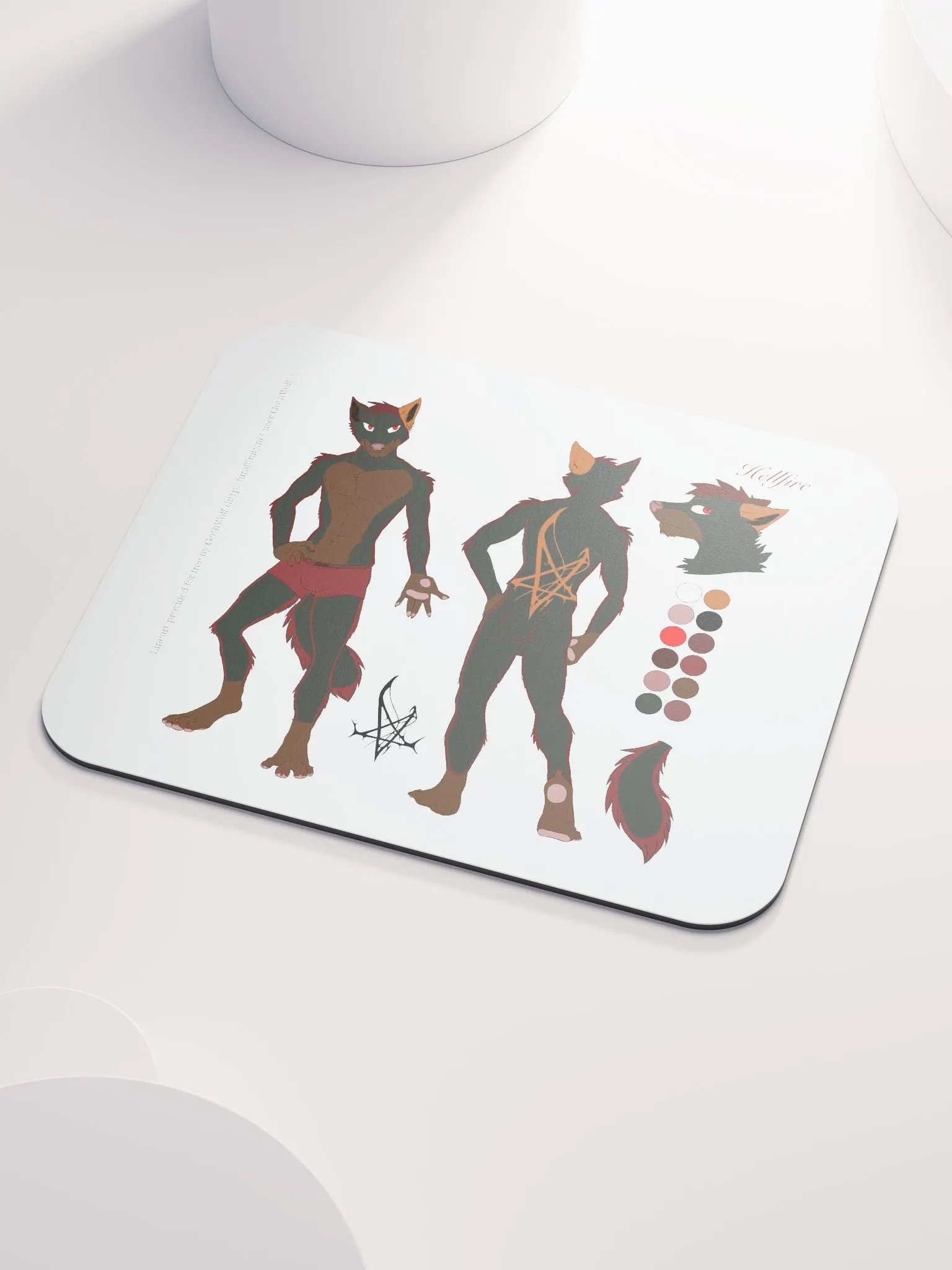 Hellfire Ref Mouse Pad product image (3)