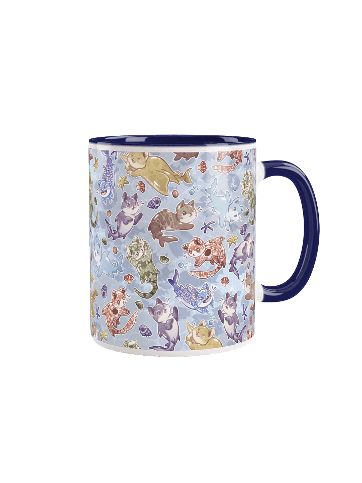 CATSHARK - ceramic mug with color inside product image (4)