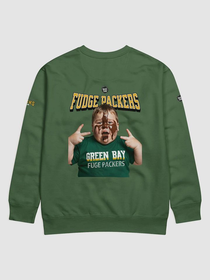 Green Bay Sucks Fudge Packers Sweatshirt | NFL Rivals Locker | Green Bay Packers | Trash Fanz product image (10)