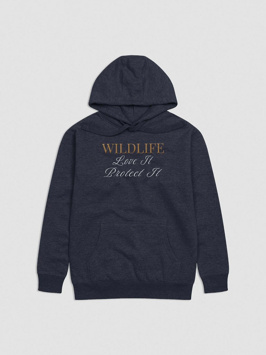 Wildlife: Love It Protect It Unisex Premium Hoodie product image (3)