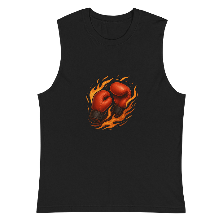 Flaming Fury Boxing Gloves Muscle Tank product image (2)