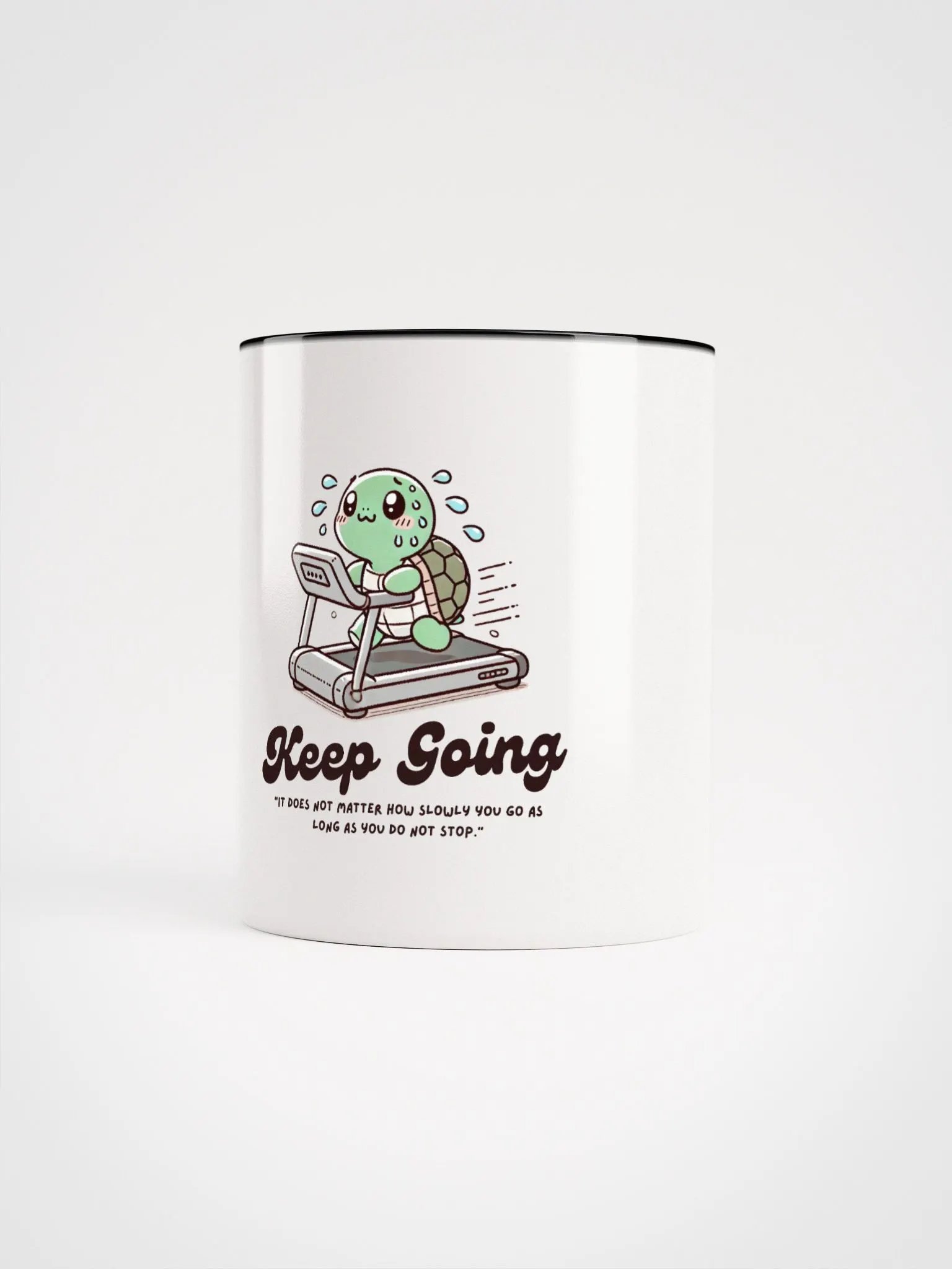 Keep Going Turtle Ceramic Mug product image (64)
