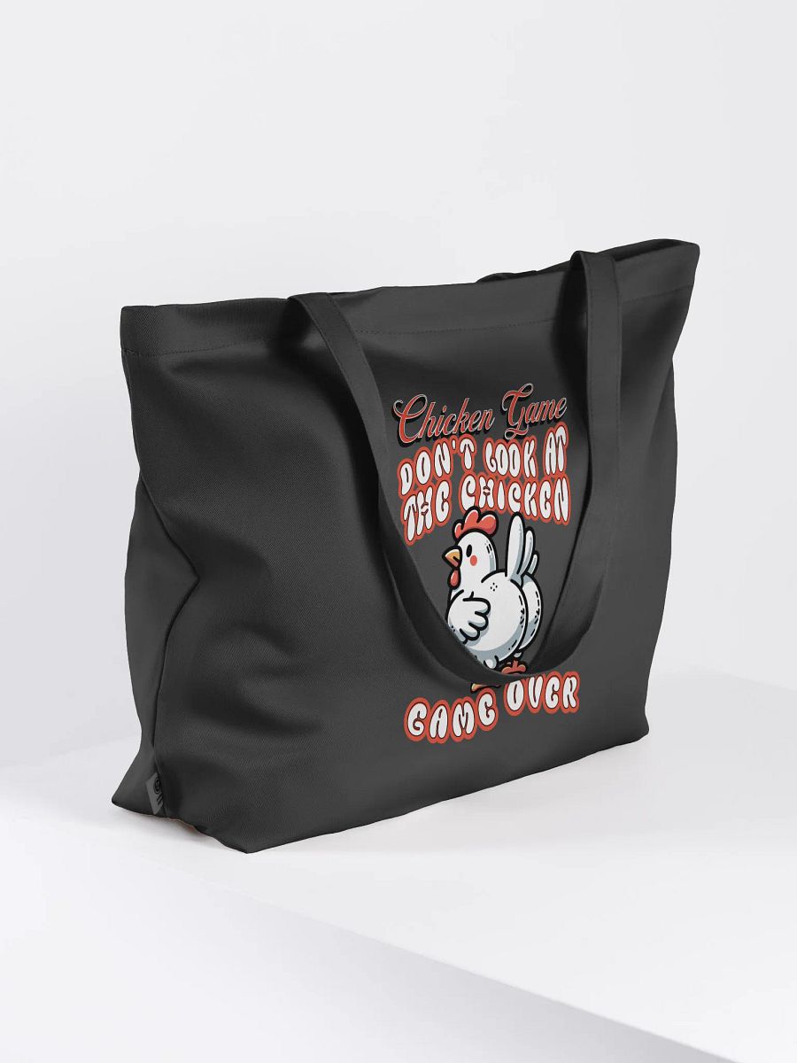 Chicken Game Dont Look At The Chicken Game Over Eco Tote product image (1)