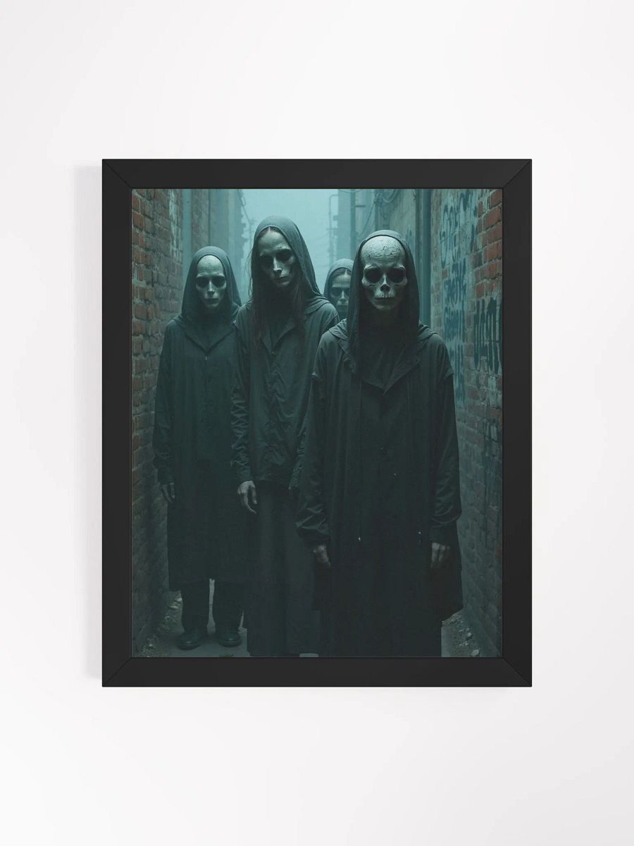 Alleyway Spooks Framed Print product image (1)