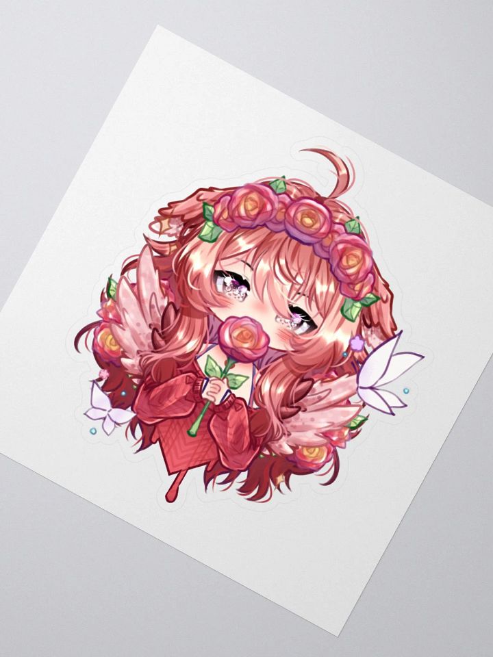 Floral BeakerBird Sticker product image (2)