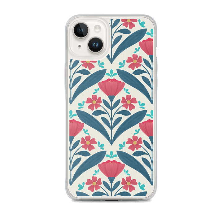 Cosmic Bloom Bunch MagSafe Soft Case for iPhone product image (1)
