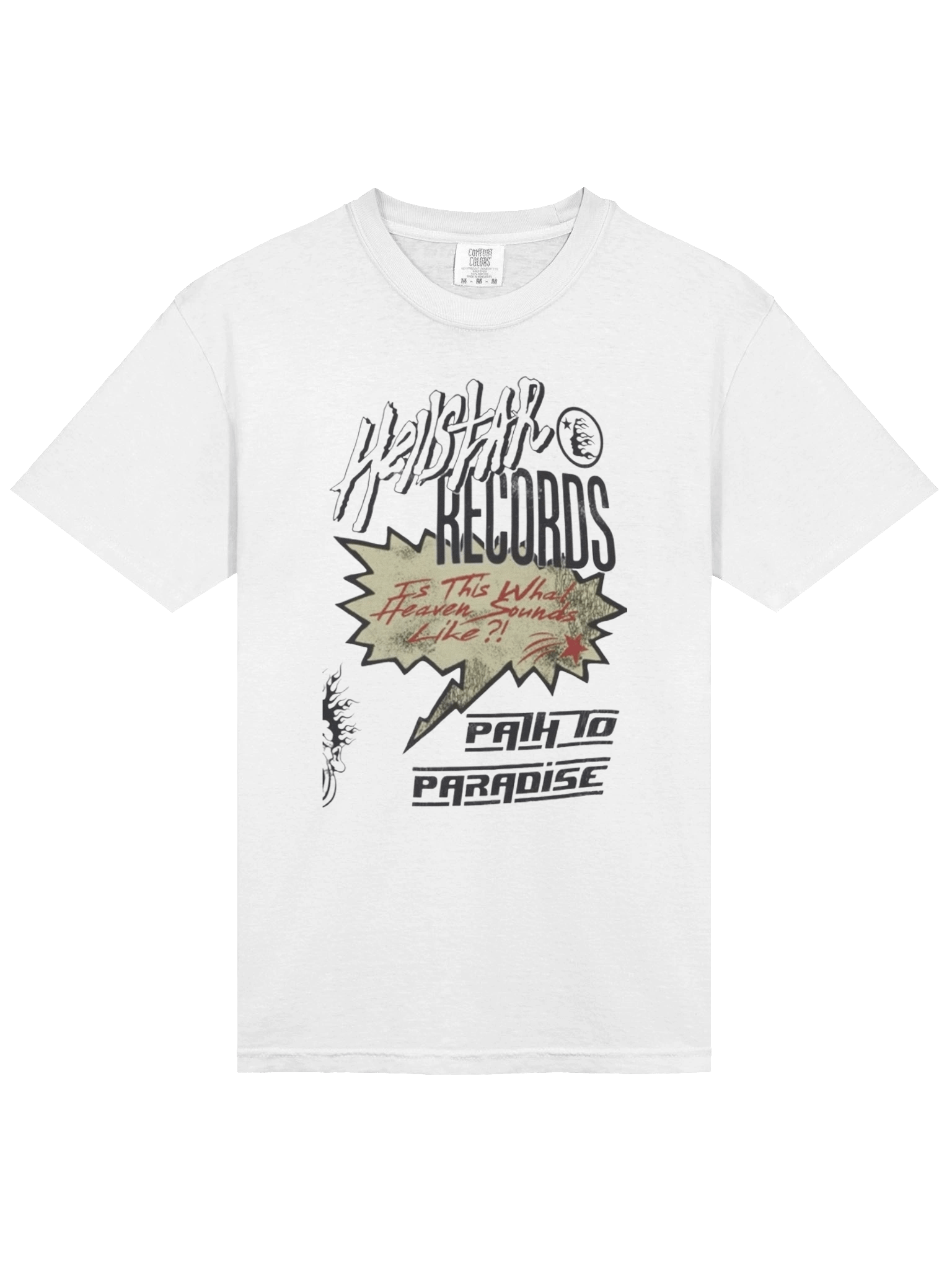 Hellstar Records T-shirt Off-White product image (1)
