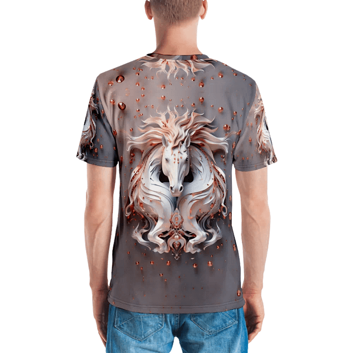 Beads Horse T shirt product image (2)