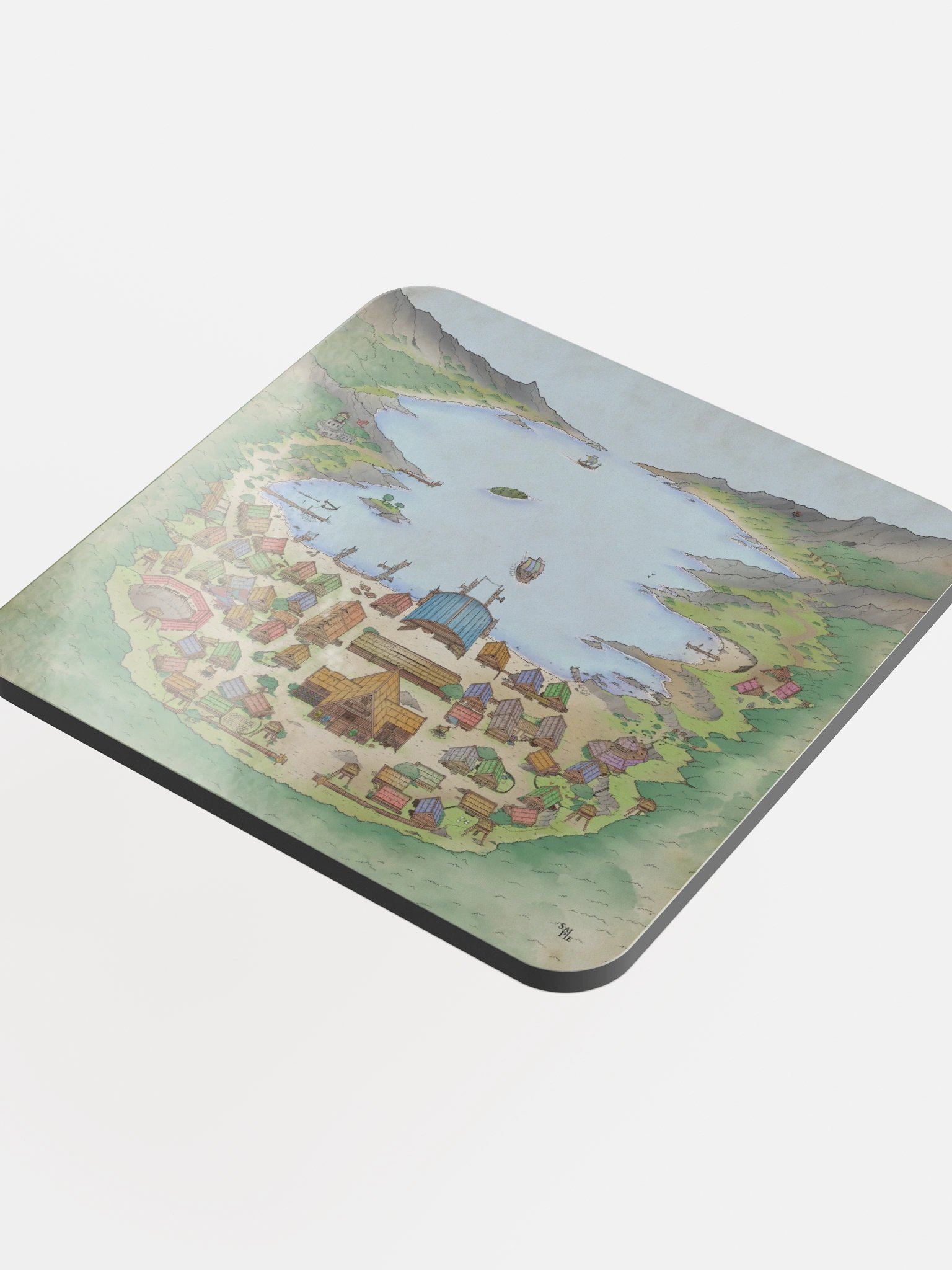 MAP OF VANDERHEIM COASTER product image (1)