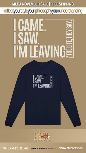 Atoo Art Shop | Long Sleeve T-Shirt Collection That Reflects Your Mindset: Ignorance Banned! | #ExistentialApparel

Introduci...