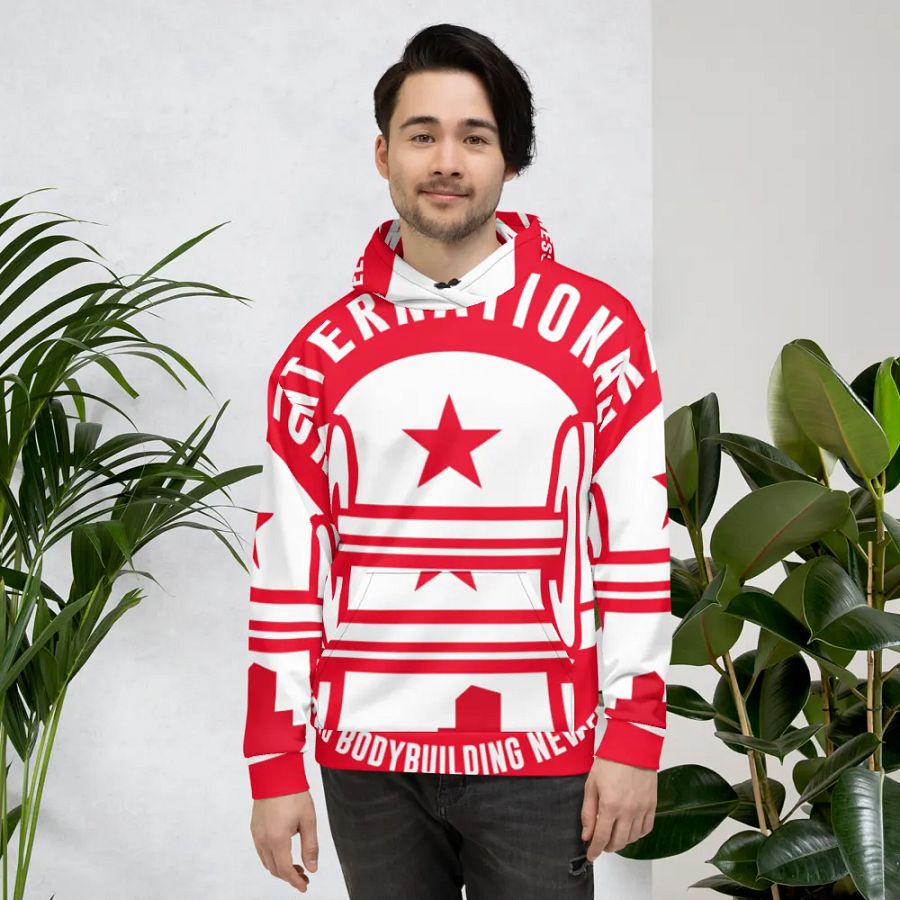 IFBNewsfeed.Org's All-Over Print Recycled Unisex Hoodie product image (4)