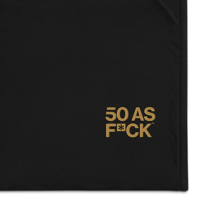 50 as FCK™ - Port Authority Embroidered Premium Sherpa Blanket product image (1)