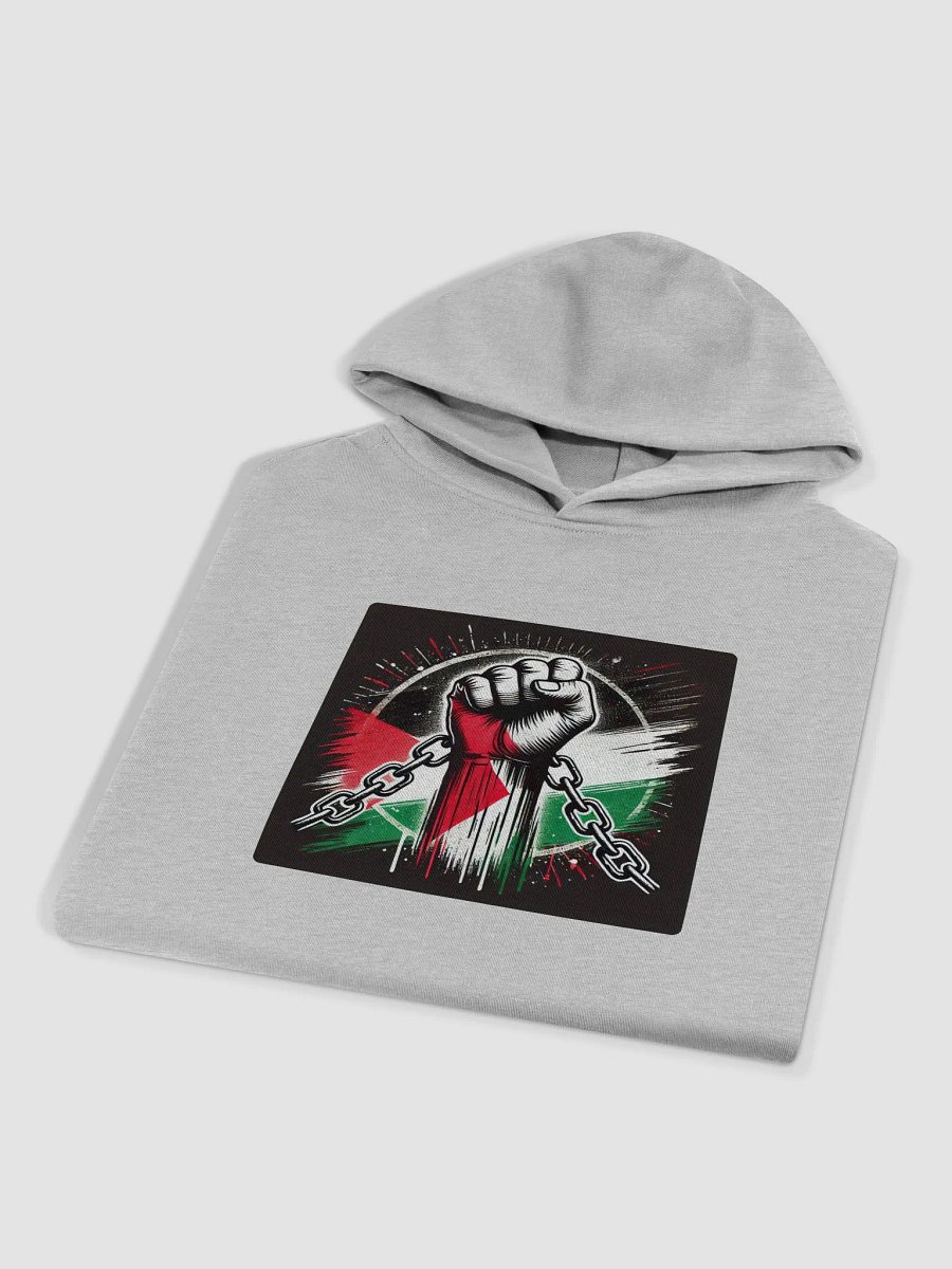 Liberation Fist Oversized Hoodie | Free Palestine AI Work product image (12)