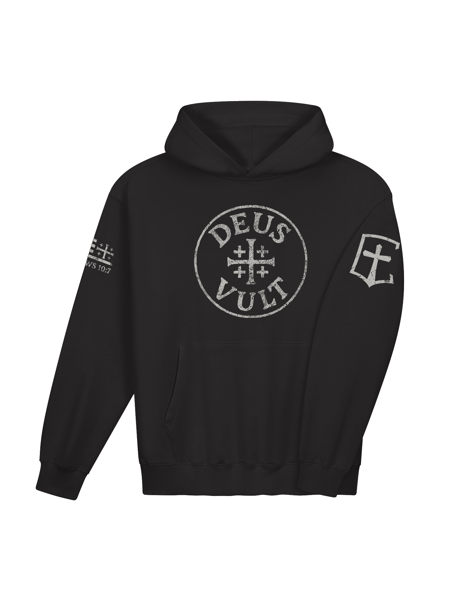 Deus Vult French Terry Hoodie product image (4)