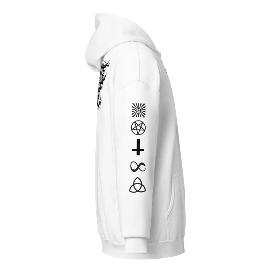 Ottomus Prime Metal Logo Zip-up (White) product image (8)