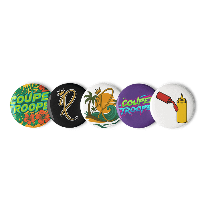 Tropical Vibes Pin Button Set product image (2)