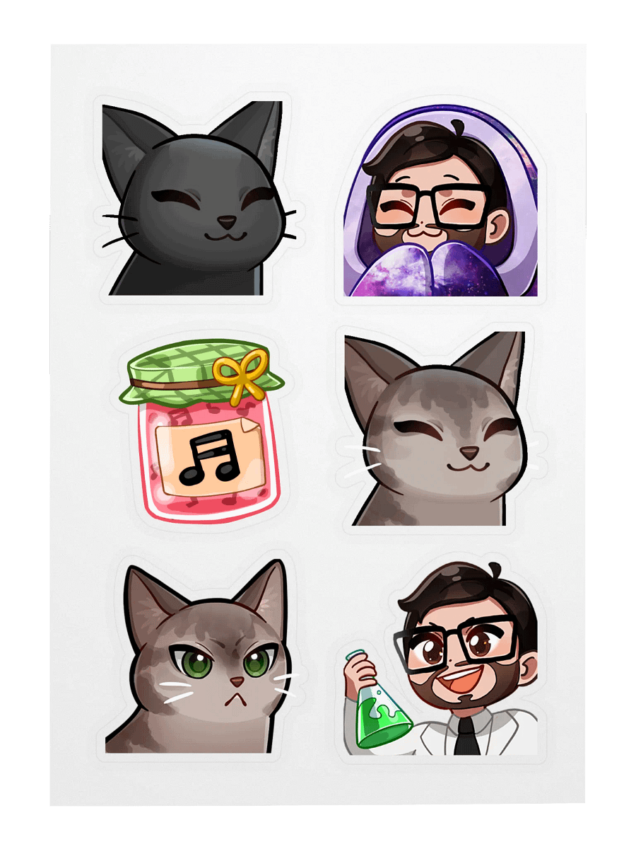 spectrumbranch emote sticker sheet 1 product image (3)
