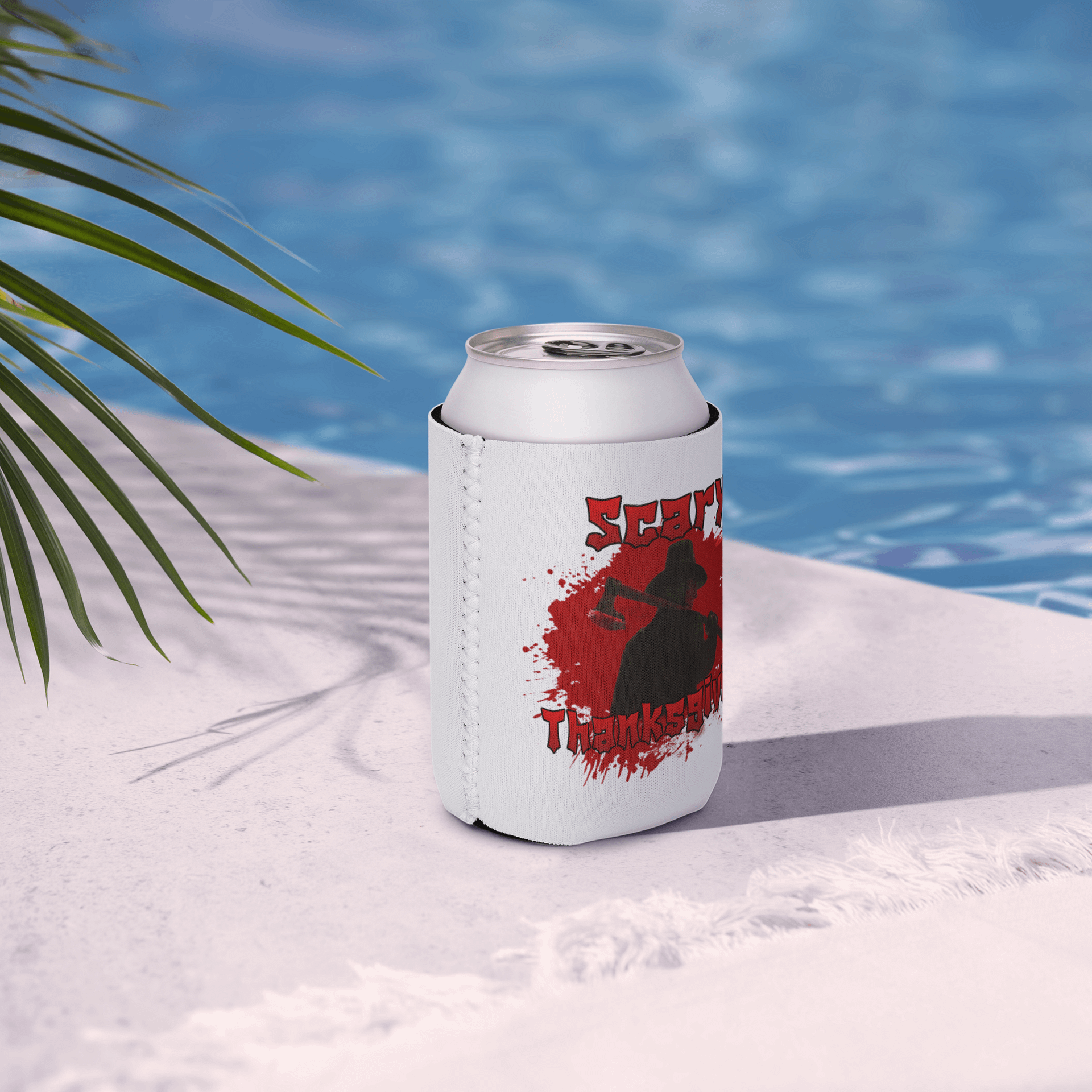 Scary Thanksgiving Can Cooler product image (7)