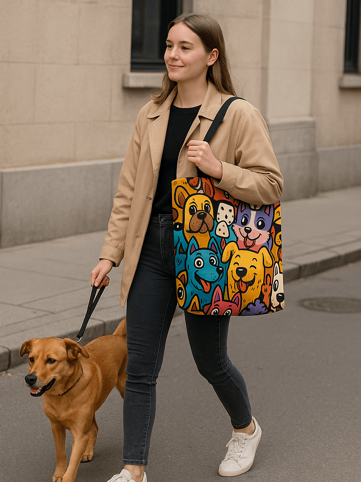 Graffiti Dogs – Playful Cartoon Canine Chaos product image (1)