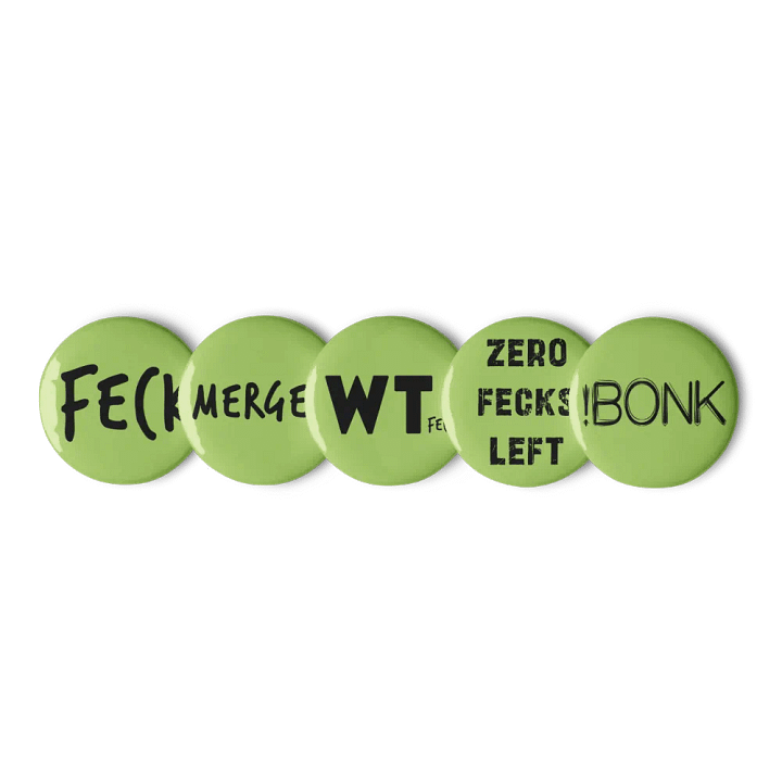 The ᴹᵉʳᵍᵉⁿ Pins - Green product image (1)