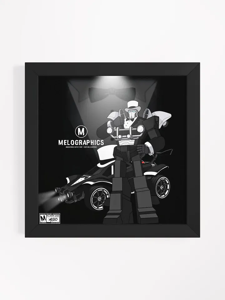 Fancy Carball Bot - Framed Poster | #MadeByMELO product image (2)