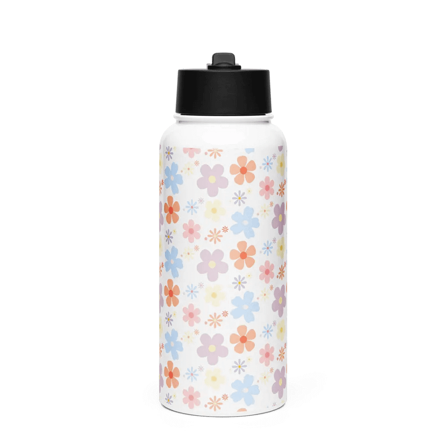 Floral Fiesta Stainless Steel Water Bottle product image (1)