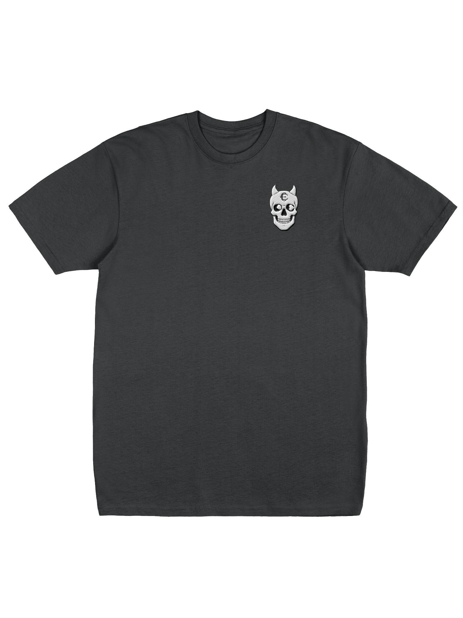 Embroidered POG Skull Heavyweight Tee product image (1)