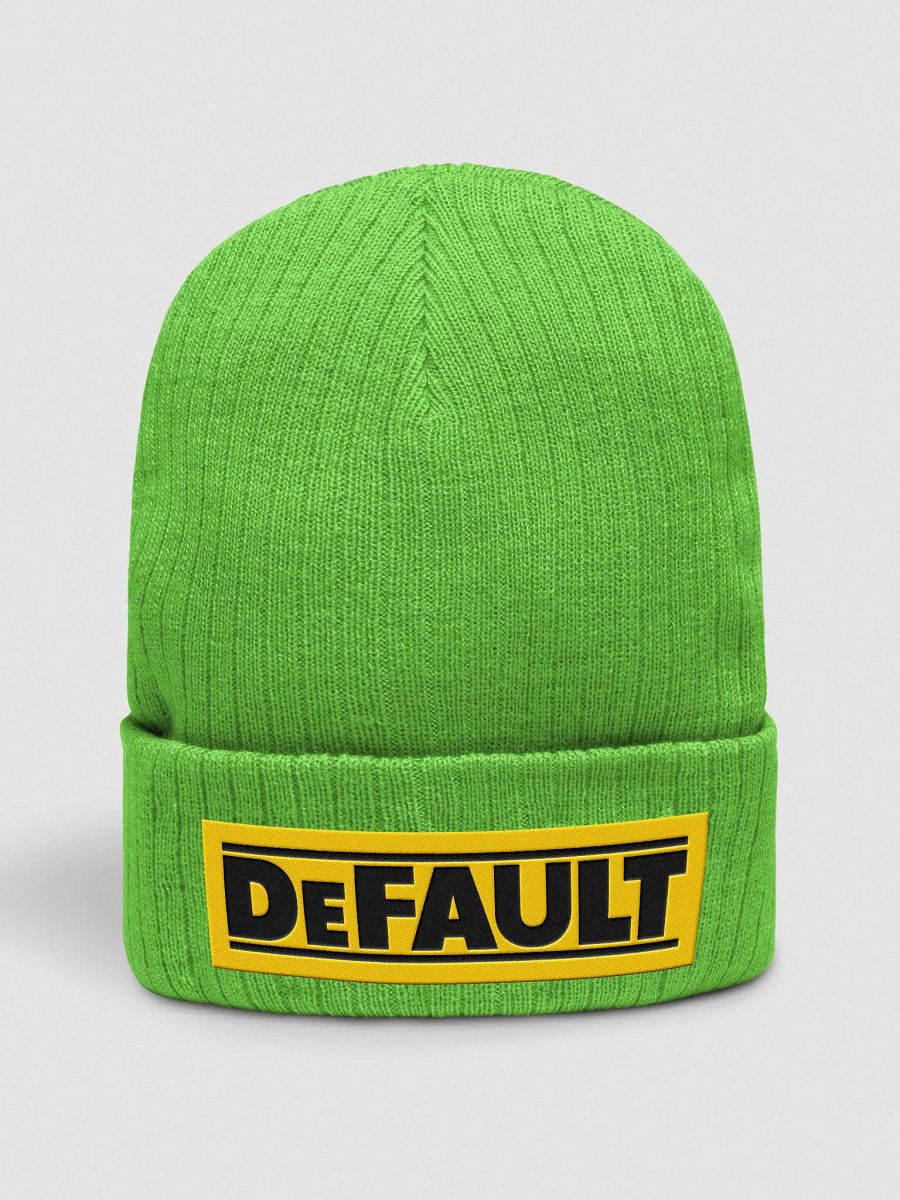 DeWalt DeFault Atlantis Ribbed Knit Beanie product image (4)
