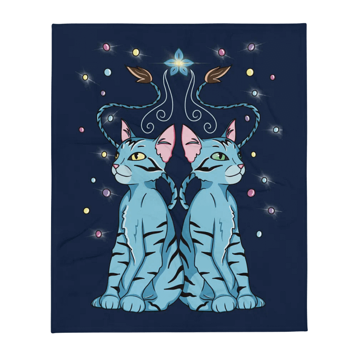 Catvatar Throw Blanket product image (1)