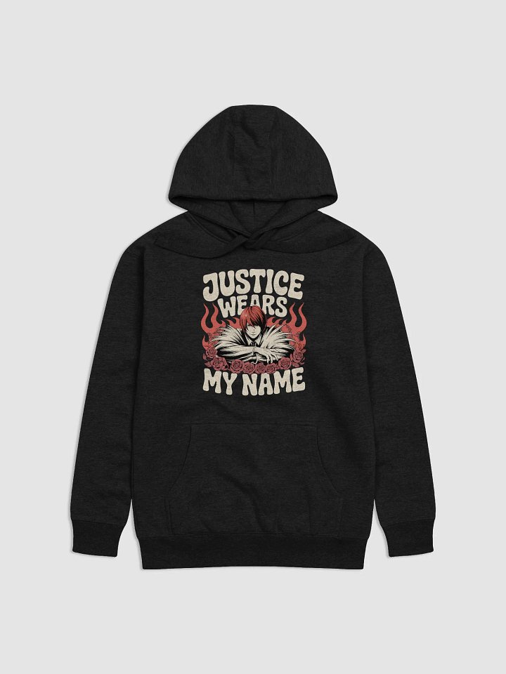 Justice Wears My Name Ft.Light Yagami Premium Unisex Hoodie product image (1)
