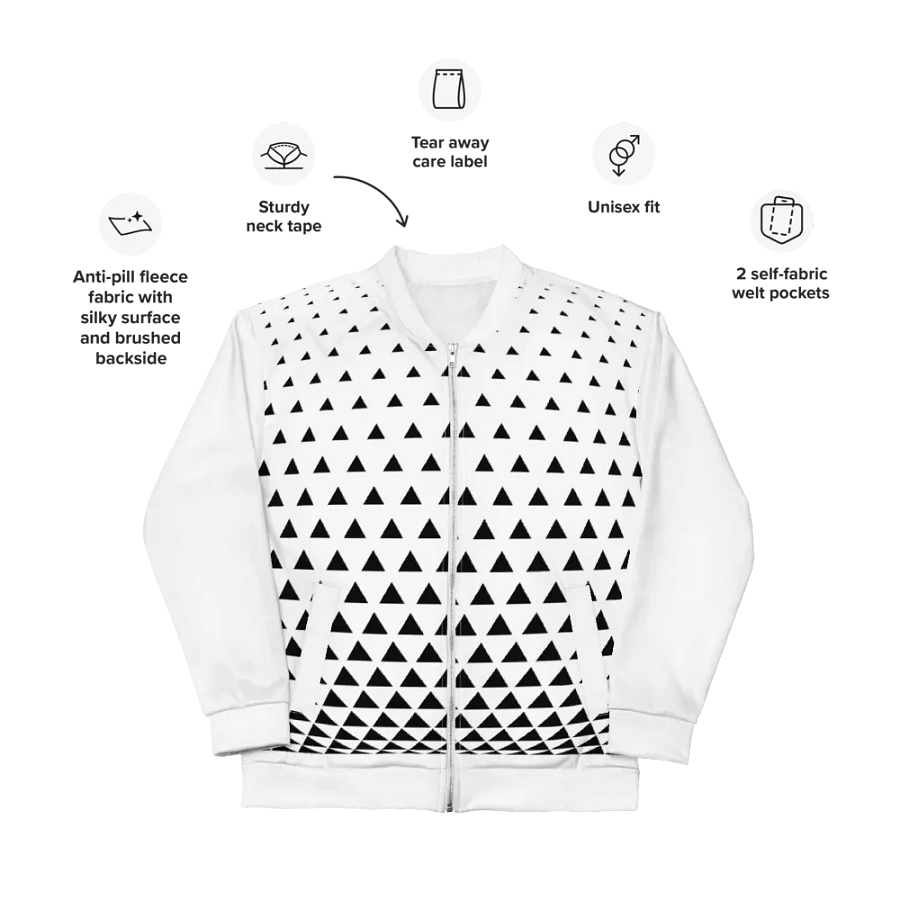 Midnight Canvas All-Over Bomber Jacket product image (11)