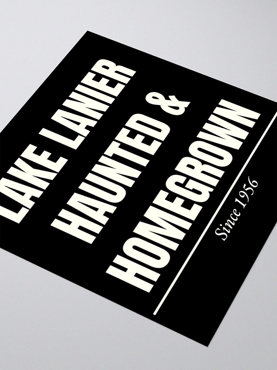 “Haunted & Homegrown” Sticker product image (7)