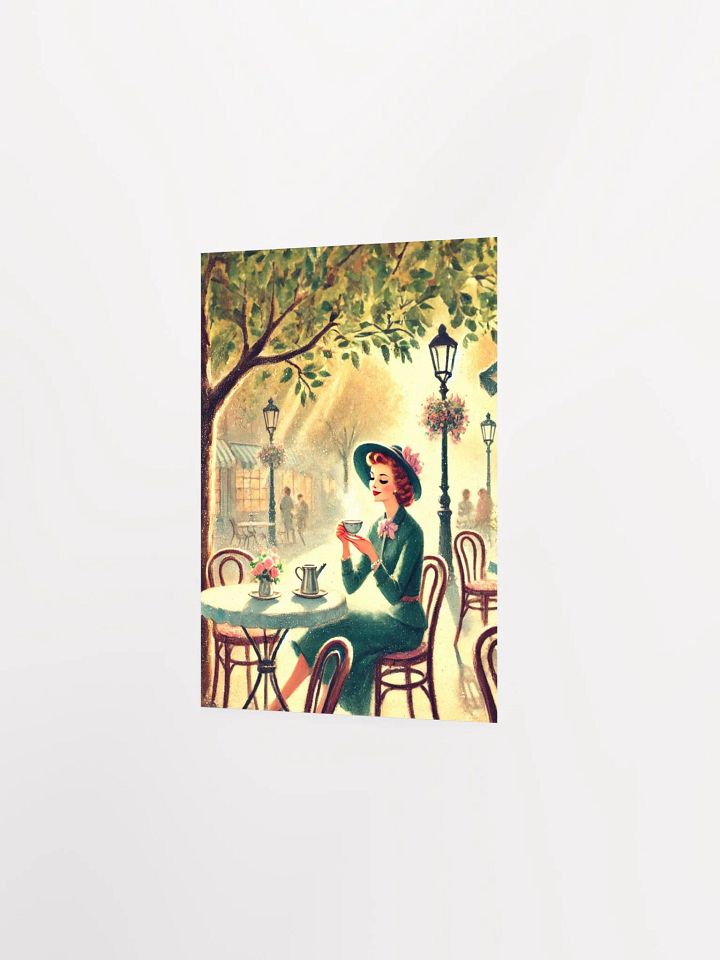 Vintage Style Charming Café Premium Prints and Posters product image (12)