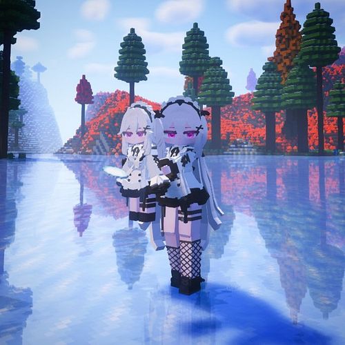 Me and mini-me x3

A model for both Yes Steve Model and Touhou Little Maid: https://minou-shop.fourthwall.com/products/vampir...