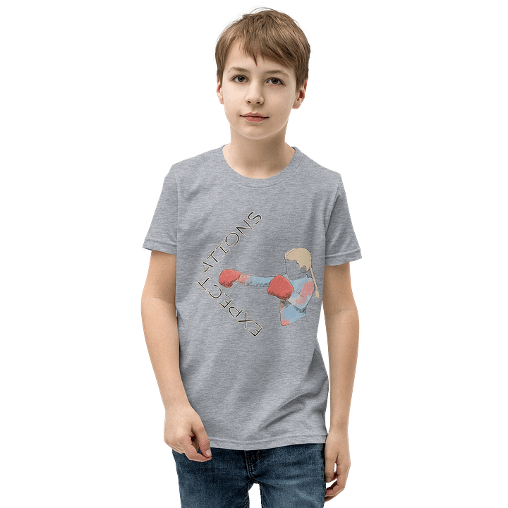 100% cotton Expectations Youth T-Shirt product image (9)