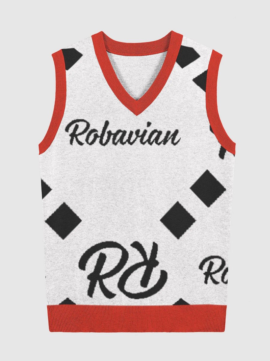 Robavian Black and White Vest product image (2)