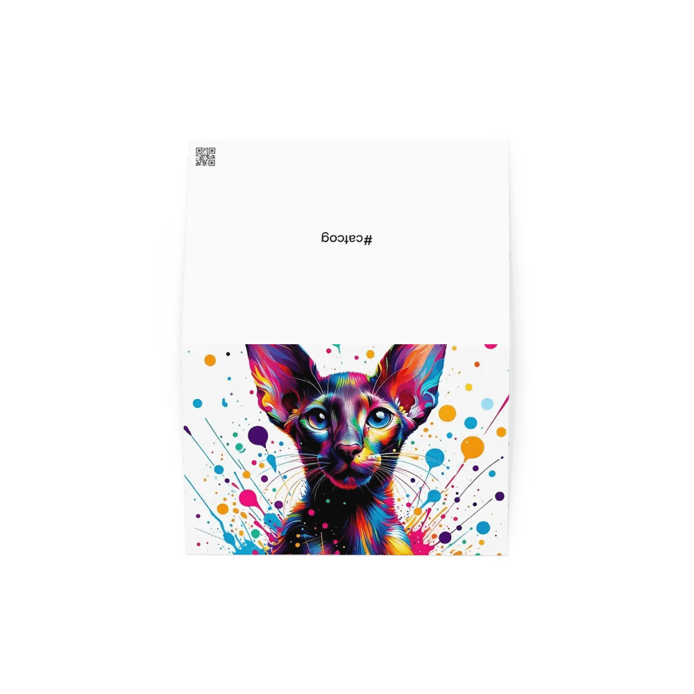Greeting Card: Oriental Shorthair product image (20)