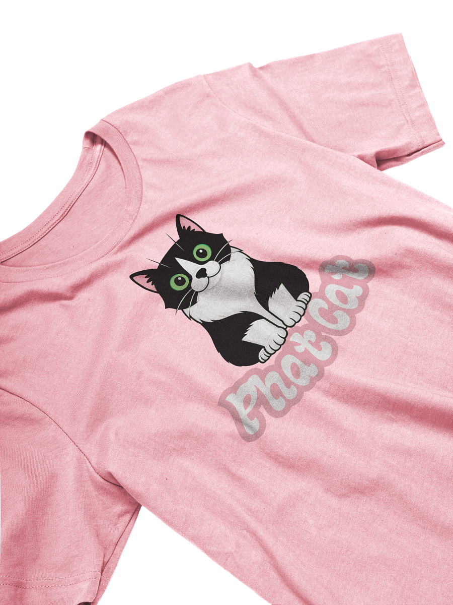 Phat Cat Supersoft Unisex Tee (Pink) product image (4)