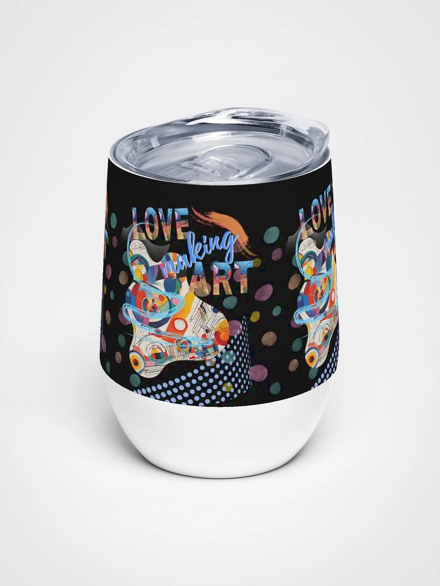 Paint n Sip Party Wine Tumbler gift for Astists moms dad friends daughters sons product image (1)