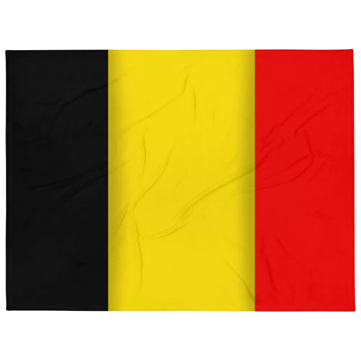 Black Yellow Red Flag Colored Throw Blanket product image (1)