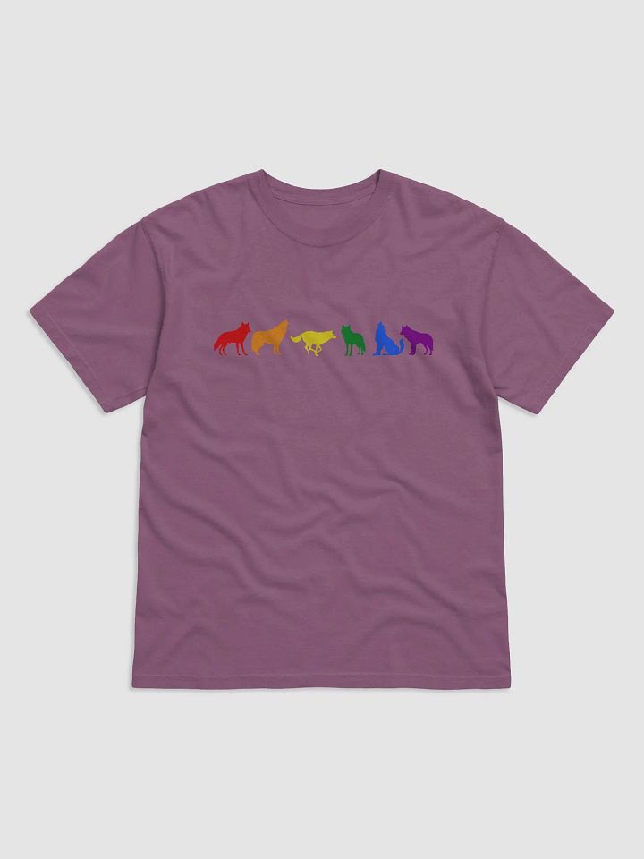Rainbow Pride Wolves Men's T-Shirt product image (12)