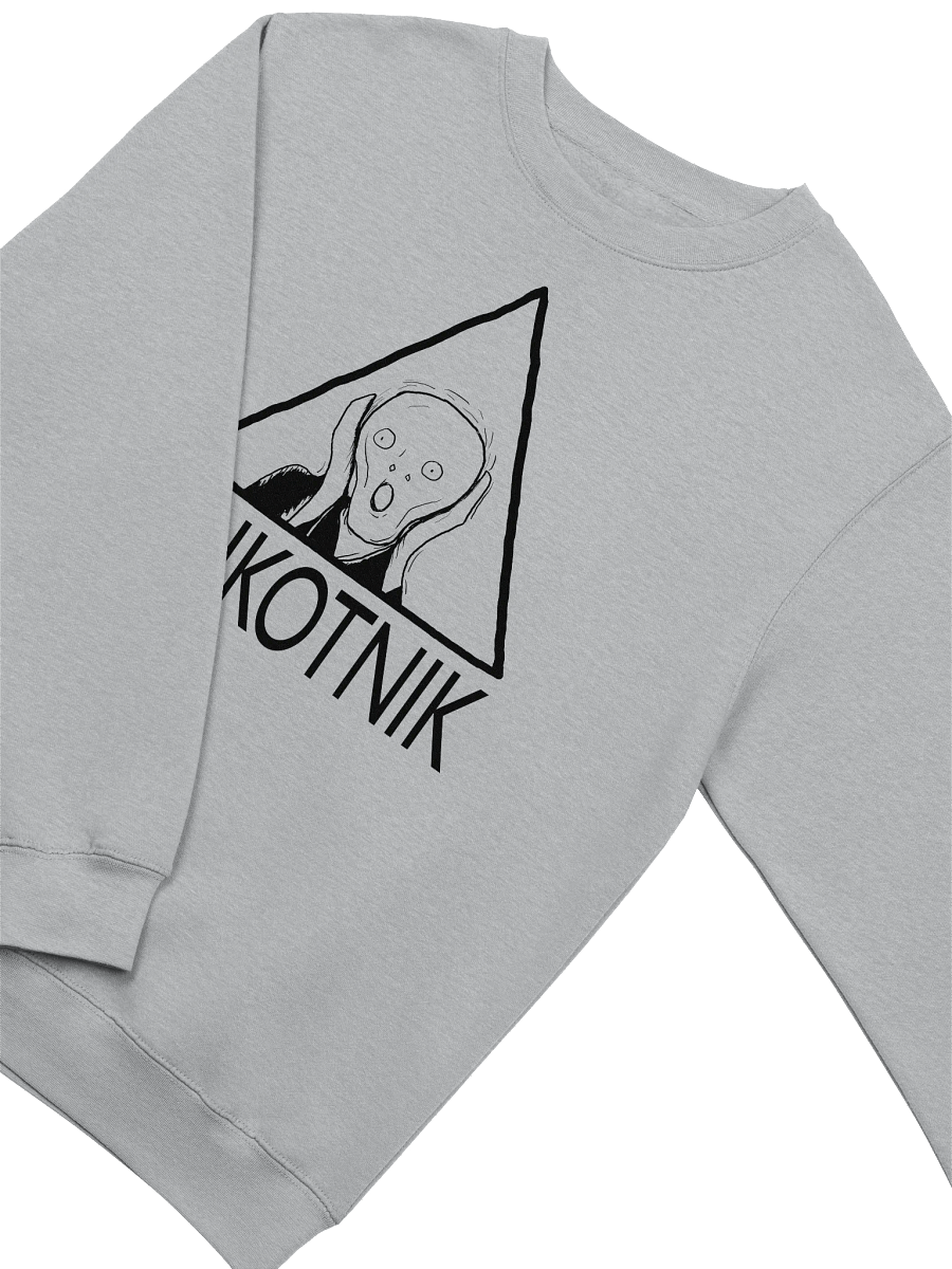 Krikotnik Premium Crewneck (črn tisk) product image (3)