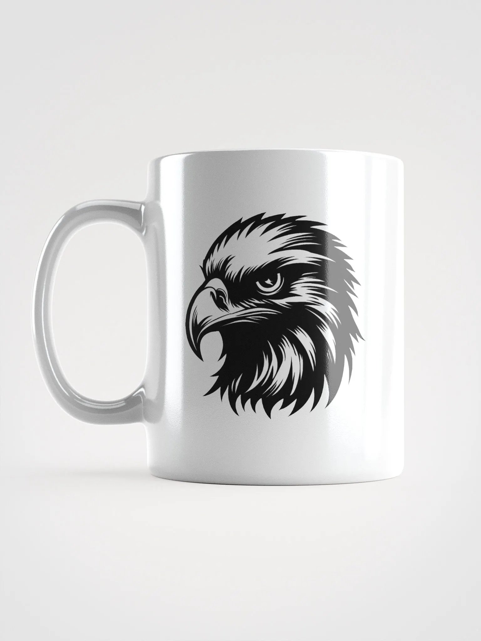Black and White Eagle Head Mug product image (17)