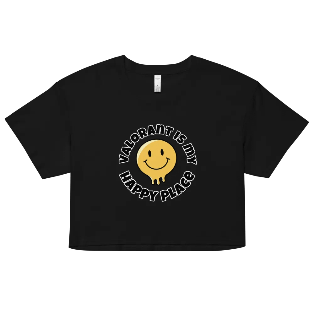 Valorant is my Happy Place Crop Top product image (25)