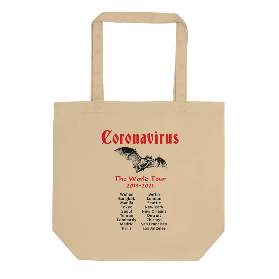 Coronavirus — The World Tour Canvas Tote product image (1)