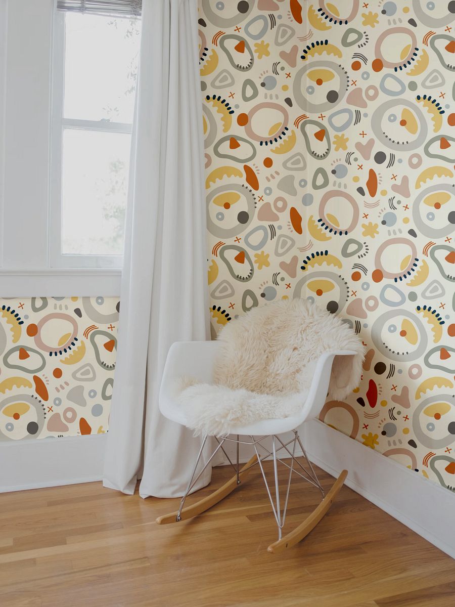 Attractive Shapes for Newborns - Single Seamless Pattern product image (5)