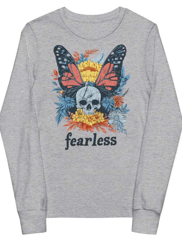 Fearless Long Sleeve Youth T-shirt product image (25)